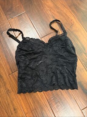 Cosabella Black Lace Bralette Cami